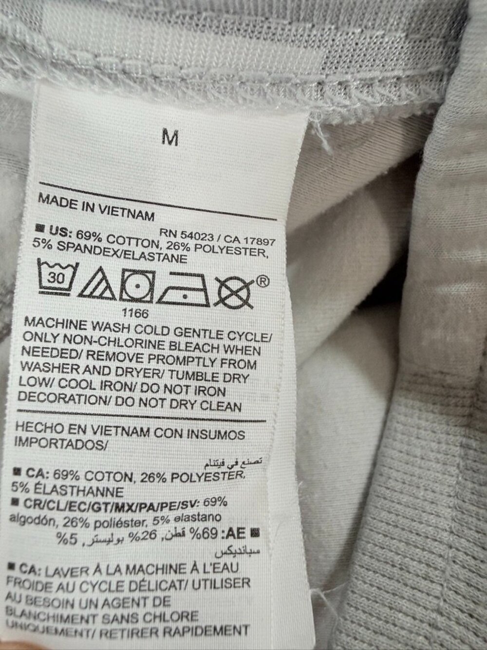 Men's Old Navy Active Gray Dynamic Fleece Jogger Pants Size M - Picture 11 of 11